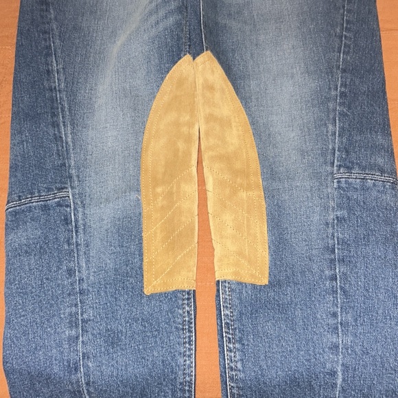 Ralph Lauren Sport Women Equestrian Riding Patch Jeans - Picture 7 of 12